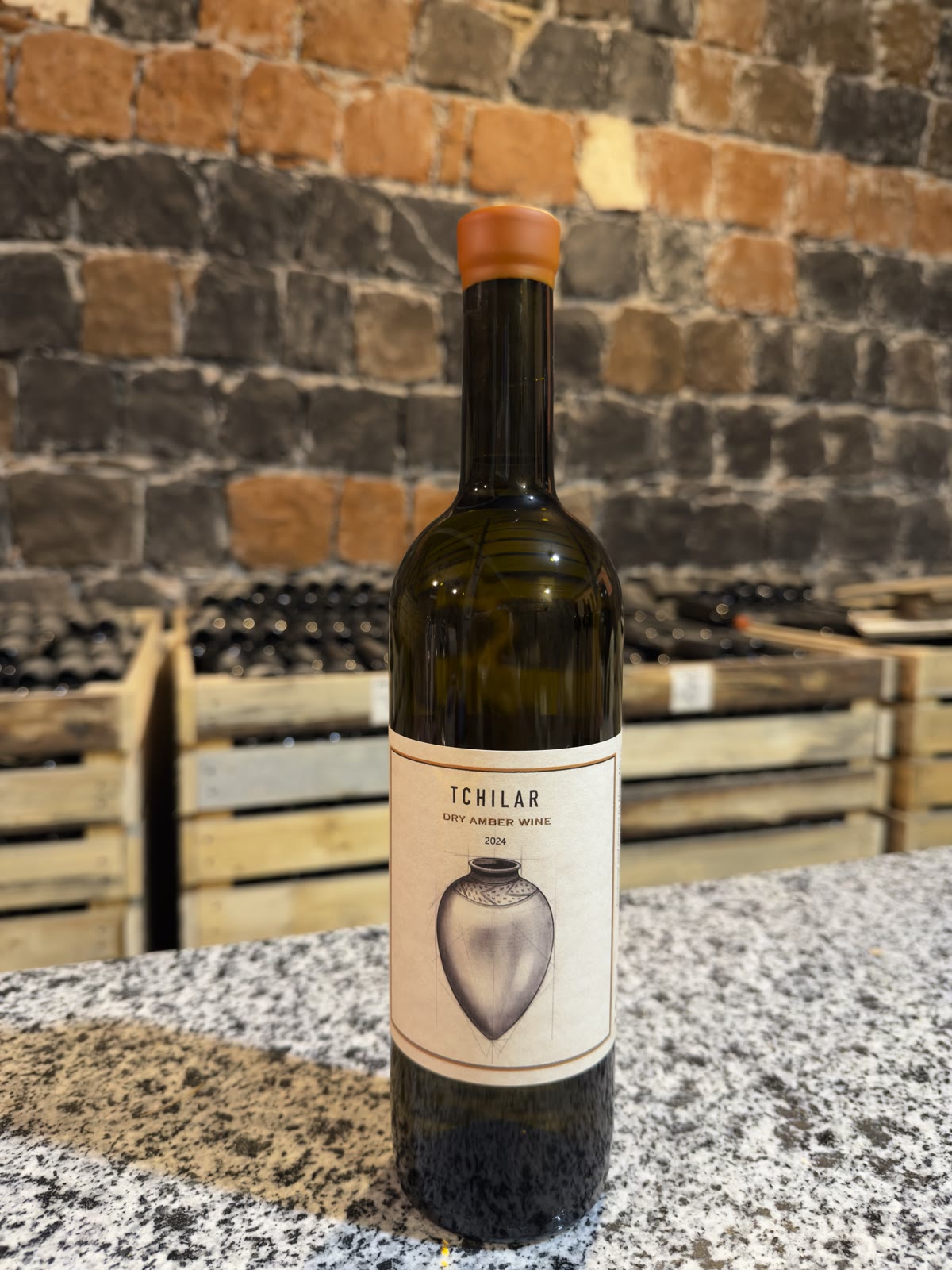 Tchilar Dry Amber 2024 bottle
